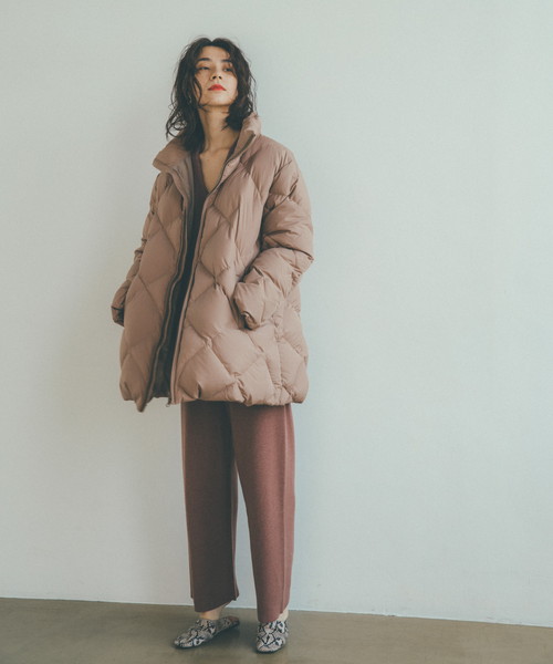 Audrey And John Wad キルティングハーフダウンコート Landwards ランドワーズ の通販 アイルミネ