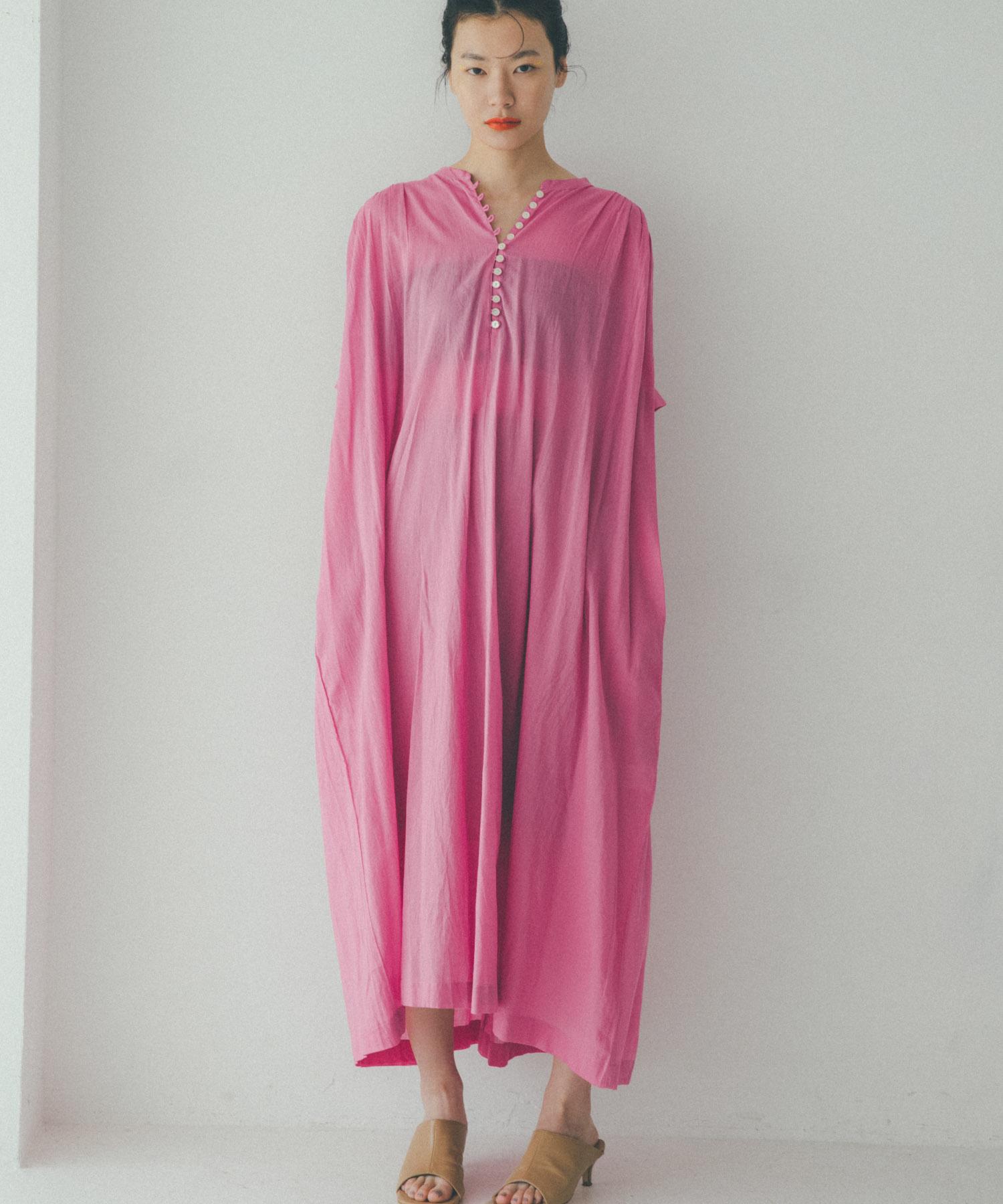 Audrey And John Wad インドコットンロングワンピース リゾートマキシワンピース ウォッシャブル Landwards ランドワーズ の通販 アイルミネ