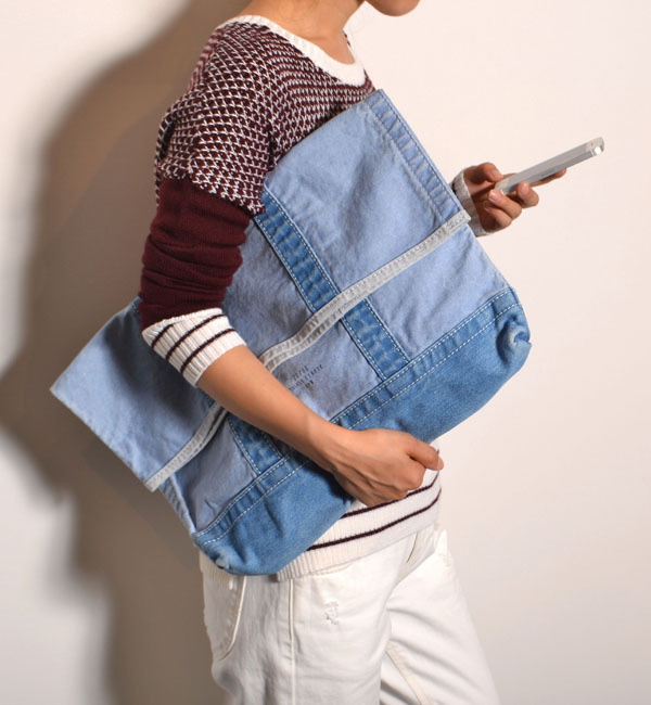 20/80×AMERICAN RAG CIE別注 デニムトートクラッチ