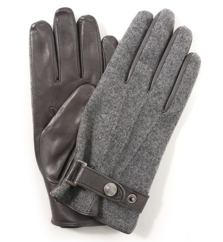 【アメリカンラグ シー/AMERICAN RAG CIE】 GLOVES ラムレザーウールグローブ [送料無料]