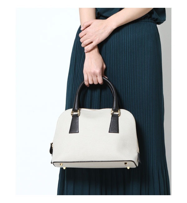 【アメリカンラグ シー/AMERICAN RAG CIE】 【WEB限定】レザー×キャンバスショルダーバッグ [送料無料]