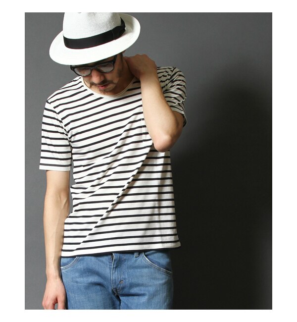 【WEB限定】AMERICAN RAG CIE ボーダーベーシックＴシャツ