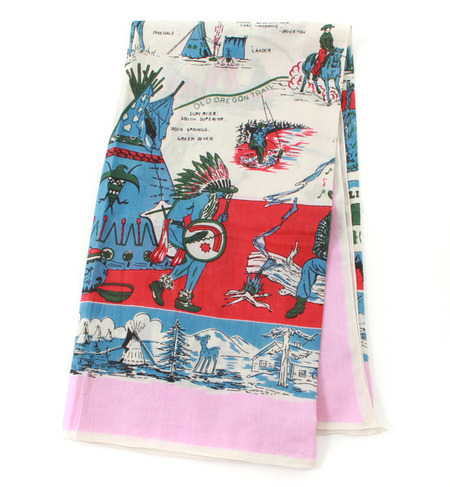 【アメリカンラグ シー/AMERICAN RAG CIE】 BINDUモロッコ・ワイオミングスカーフ柄大判バンダナ/455-BND-BBB1313MAP/MORO [送料無料]