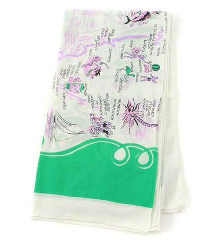 【アメリカンラグ シー/AMERICAN RAG CIE】 BINDUフロリダスカーフ柄大判バンダナ/455-BND-BBB1313MAP/FLOL [送料無料]