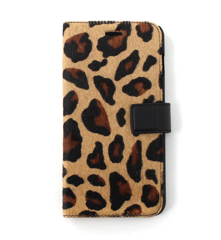 オリジナルiphone6 plus手帳型ケース/456-ARC-FOR+/LEOPARD
