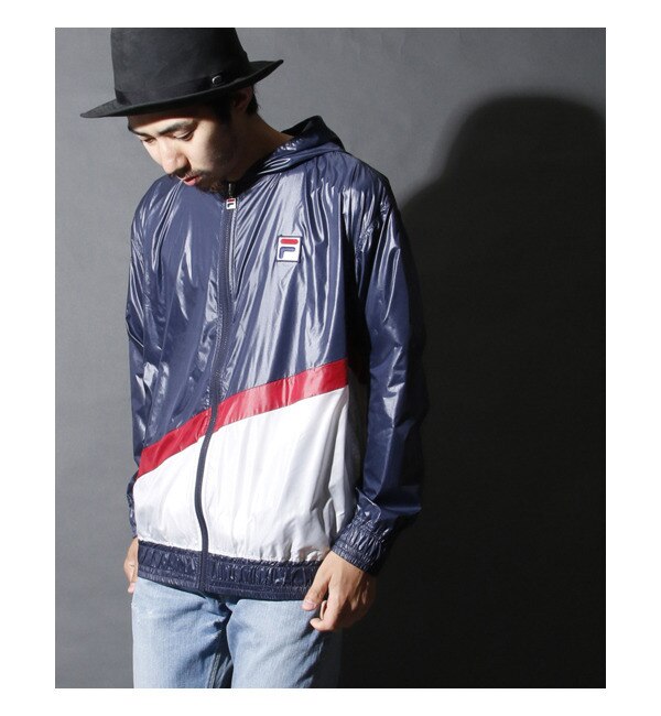 【アメリカンラグ シー/AMERICAN RAG CIE】 FILA×AMERICAN RAG CIE 別注ナイロンパーカー [送料無料]