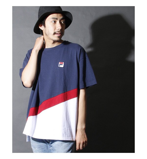 【アメリカンラグ シー/AMERICAN RAG CIE】 FILA×AMERICAN RAG CIE 別注ビックサイズＴシャツ [送料無料]