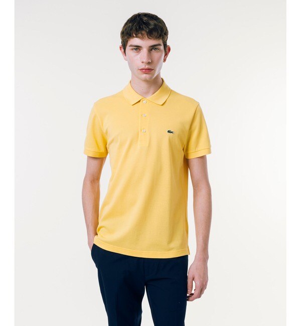 スリムフィットソリッドポロシャツ（半袖）|LACOSTE(ラコステ)の通販｜アイルミネ