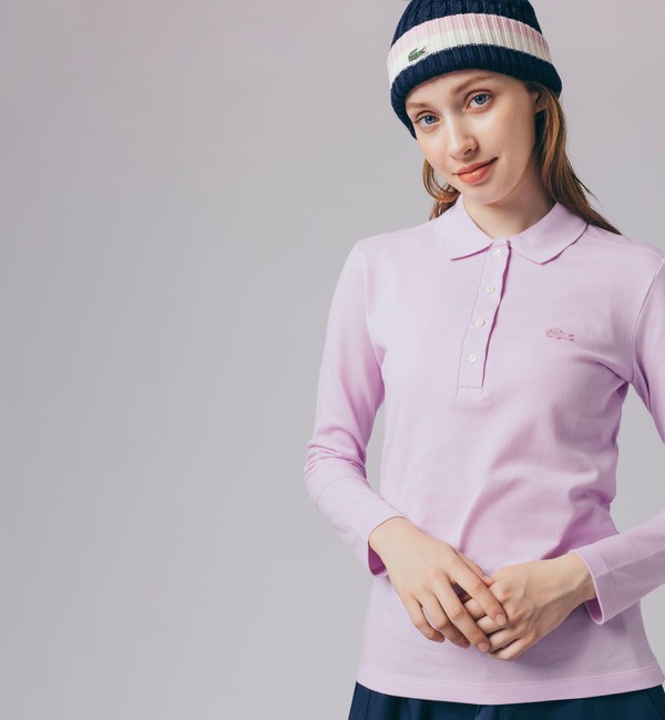 ストレッチポロシャツ（長袖）|LACOSTE(ラコステ)の通販｜アイルミネ