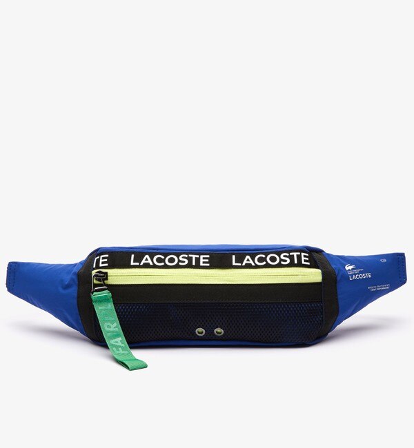 人気ファッションメンズ|【ラコステ/LACOSTE】 ラコステフリーダム ロゴバンドカラーブロックナイロンウェストバッグ