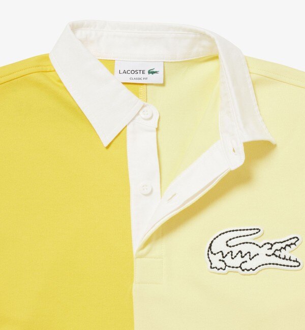 カラーブロックラガーシャツ|LACOSTE(ラコステ)の通販｜アイルミネ