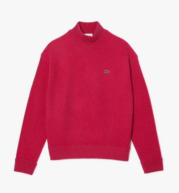 アウトライン配色ハイネックセーター|LACOSTE(ラコステ)の通販｜アイルミネ