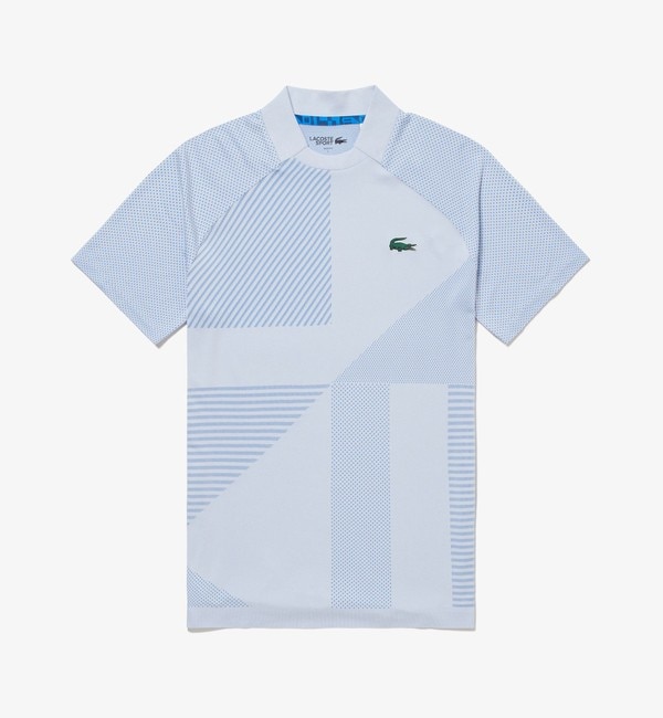 メドベージェフ」アシンメトリーシームレスポロシャツ|LACOSTE 