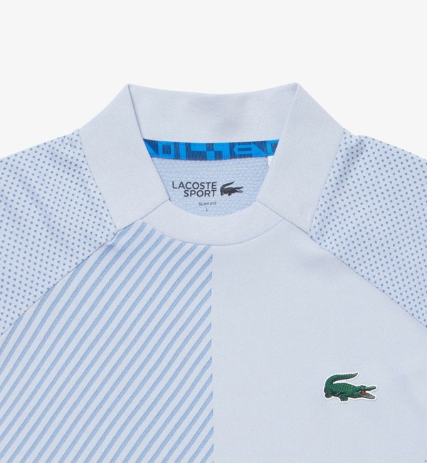 メドベージェフ」アシンメトリーシームレスポロシャツ|LACOSTE 