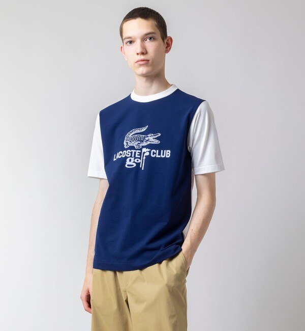 クルーマックスブレンドクラブラコステTシャツ|LACOSTE(ラコステ)の通販｜アイルミネ