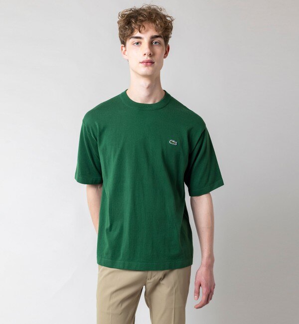 リラックスフィットニットTシャツ|LACOSTE(ラコステ)の通販｜アイルミネ