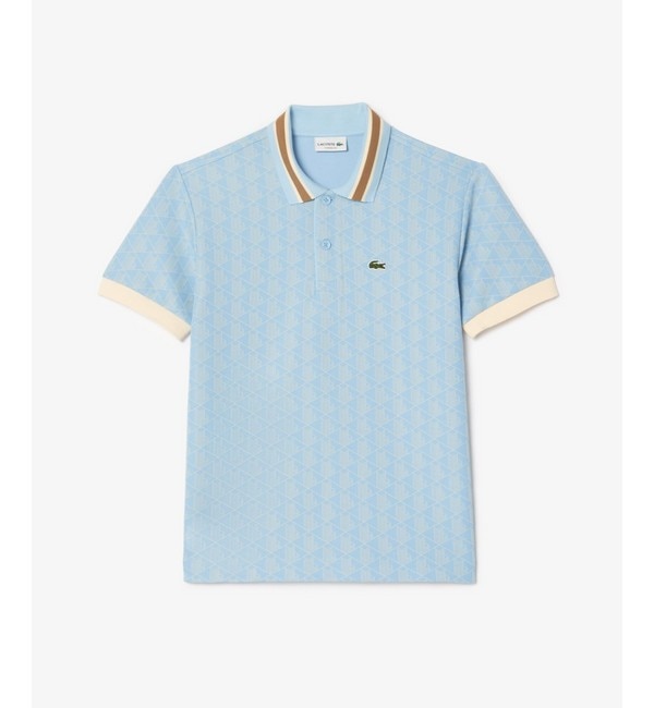 モノグラムジャカード半袖ポロシャツ|LACOSTE(ラコステ)の通販｜アイルミネ