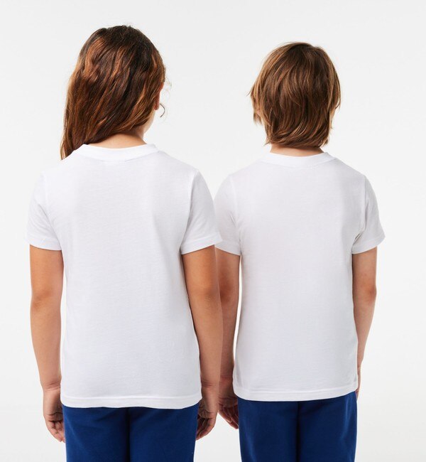 JUNIORベーシックワニロゴパッチTシャツ|LACOSTE(ラコステ)の