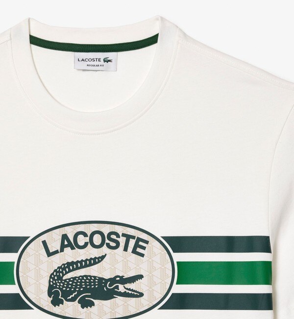 モノグラムオーバルロゴプリントTシャツ|LACOSTE(ラコステ)の通販｜アイルミネ