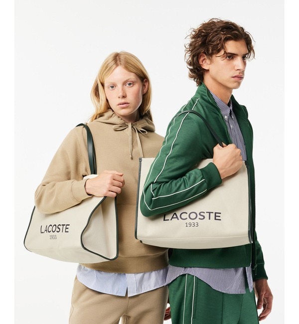 ヘリテージキャンバス テニススタイルトートバッグ|LACOSTE(ラコステ)の通販｜アイルミネ