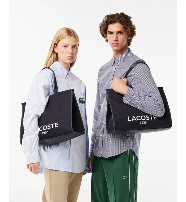 ヘリテージキャンバス テニススタイルトートバッグ|LACOSTE(ラコステ)の通販｜アイルミネ