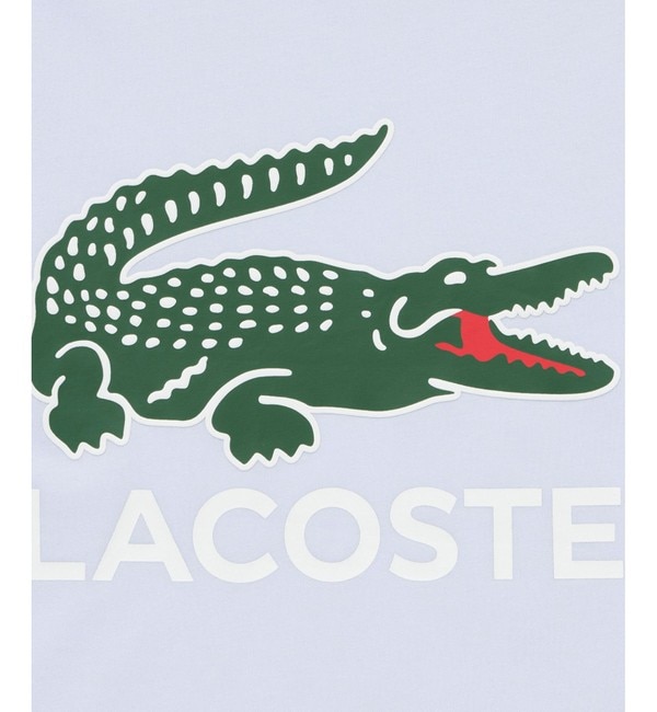 ワニロゴグラフィックプリントTシャツ|LACOSTE(ラコステ)の通販 ...