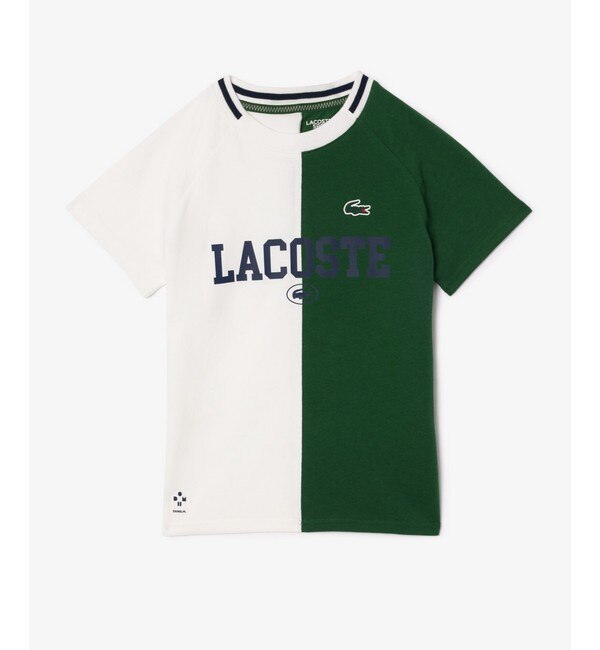 ダニール・メドベージェフ』キッズアシンメトリーカラーブロックTシャツ|LACOSTE(ラコステ)の通販｜アイルミネ