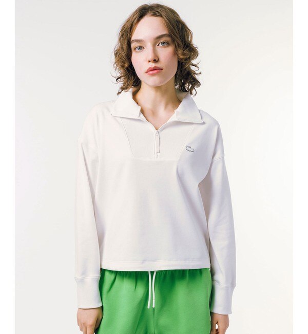 【セール 登場から人気沸騰】 ステッチクルーネックスウェット トレーナー|LACOSTE(ラコステ トップス