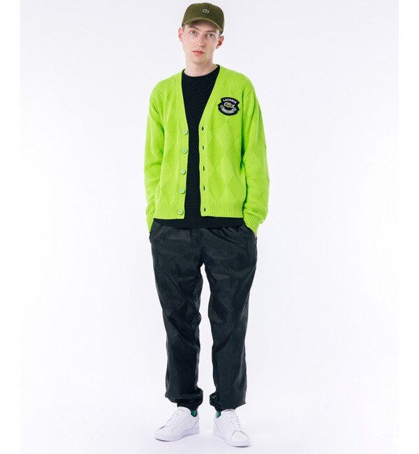ラコステ LACOSTE トーナルアーガイルVネックコットンニット
