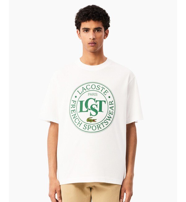 メイドインフランスボックスプリントTシャツ|LACOSTE(ラコステ)の通販｜アイルミネ