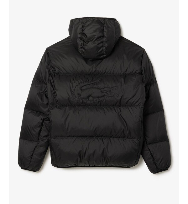 ラコステ LACOSTE バックステッチショートダウンジャケット （レッド） -ファッション通販 FASHION WALKER