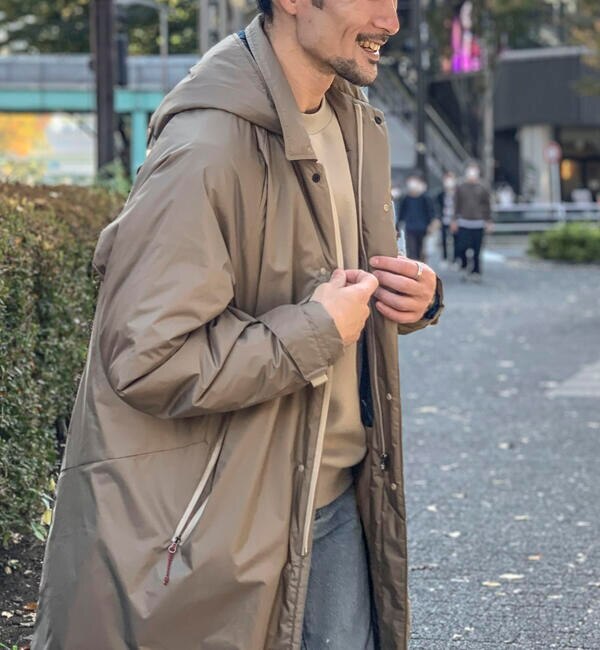 シルバーグレー サイズ Soutiencollar Over Coat | southbayplanning.com