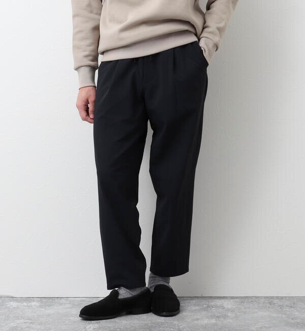 【WORK ABOUT/ワークアバウト】PLATEAU PANTS ワンタックイージーパンツ