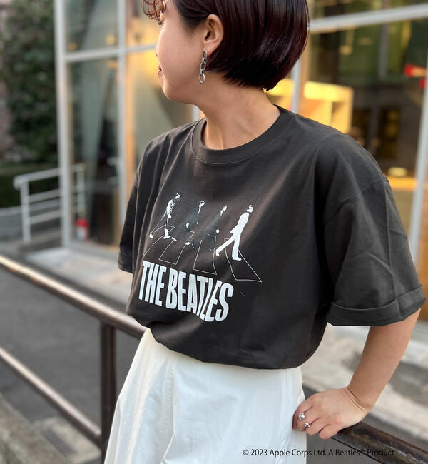 【Good Rock Speed/グッドロックスピード】THE BEATLES abbey road プリントTシャツ