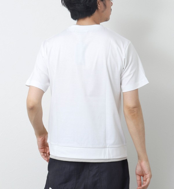 フェイクレイヤードTシャツ