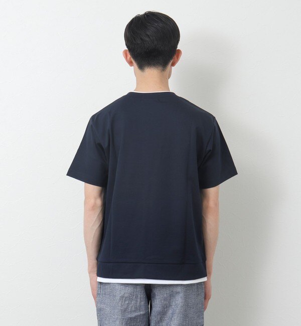 フェイクレイヤードTシャツ