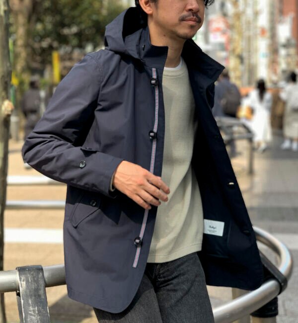 WORK ABOUT/ワークアバウト】CREW JACKET フェイクレザー コーチ