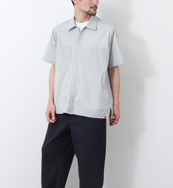 【UNIVERSAL OVERALL/ユニバーサルオーバーオール】別注PACKABLE SHIRT
