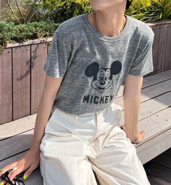 ◇【WEB限定】MICKEY レトロ FACE Tシャツ