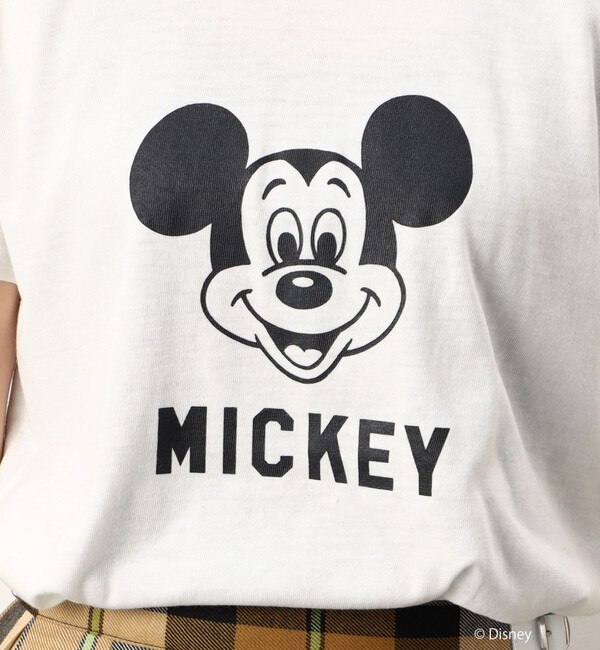 ◇【WEB限定】MICKEY レトロ FACE Tシャツ