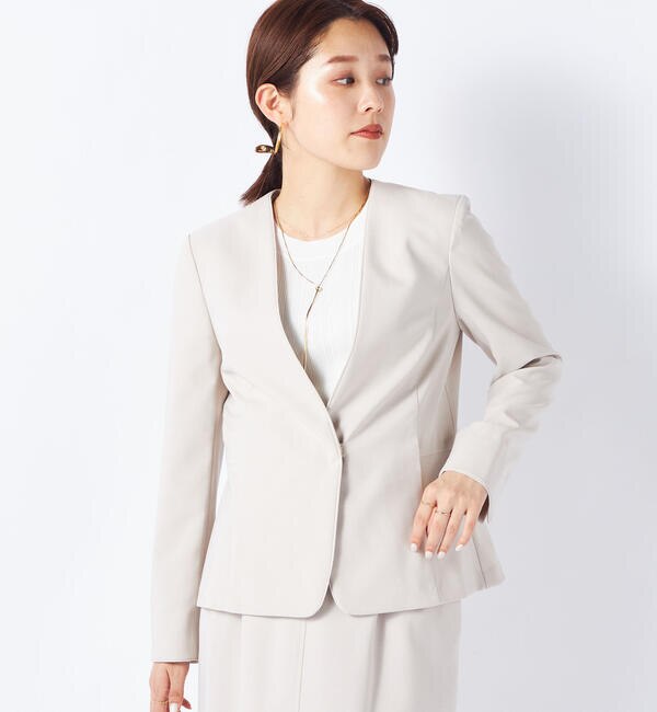 セットアップ対応》ウォシャブルドライストレッチライトジャケット 