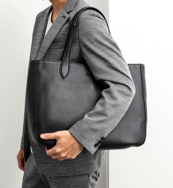 人気ファッションメンズ|【ノーリーズ/NOLLEY'S】 WILLAMSBURG ビジネスレザートートバッグ