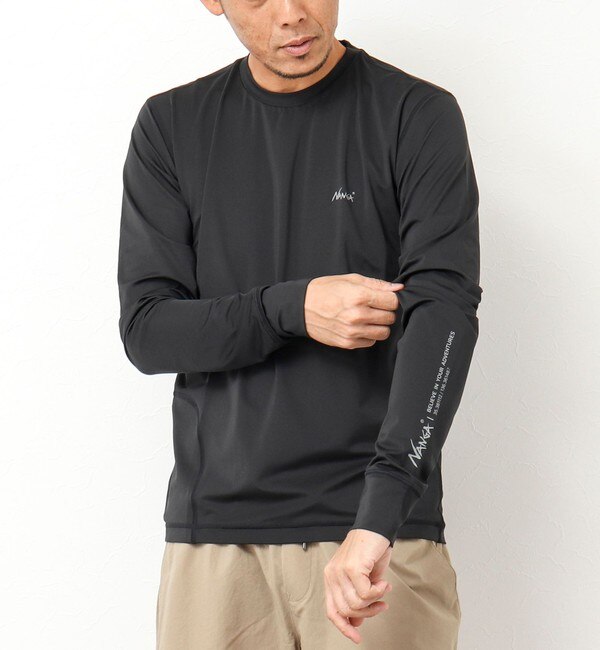 【NANGA/ナンガ】LONG SLEEVE RASH GUARD ラッシュガード