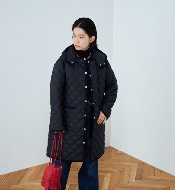 ◇【WEB限定】【TRADITIONAL WEATHERWEAR】ARKLEY LONG A-LINE