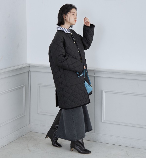 ◇【WEB限定】【TRADITIONAL WEATHERWEAR】ARKLEY LONG A-LINE