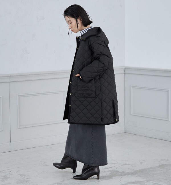 ◇【WEB限定】【TRADITIONAL WEATHERWEAR】ARKLEY LONG A-LINE