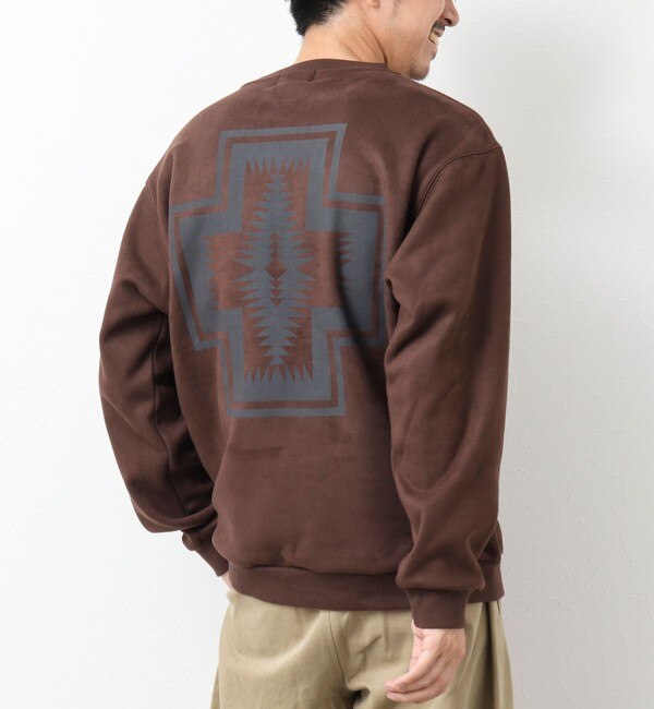 PENDLETON/ペンドルトン】Suede fleece Crewneck Pullover|NOLLEY'S