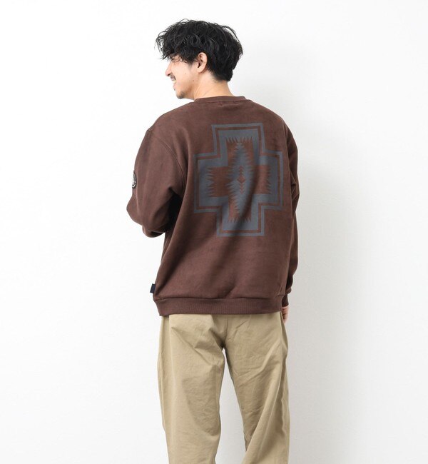 PENDLETON/ペンドルトン】Suede fleece Crewneck Pullover|NOLLEY'S