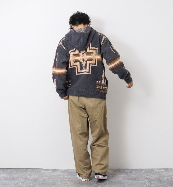 PENDLETON/ペンドルトン】Double Jacquard Zip up Hoodie ジップ