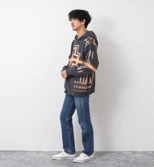 PENDLETON/ペンドルトン】Double Jacquard Zip up Hoodie ジップ